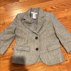 Janie and Jack Classic Gray Blazer
